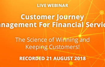 Customer Journey Management for Financial Services