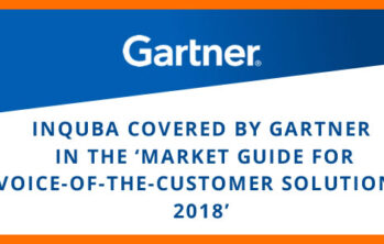 inQuba covered by Gartner in the ‘Market Guide for Voice-of-the-Customer Solutions 2018’